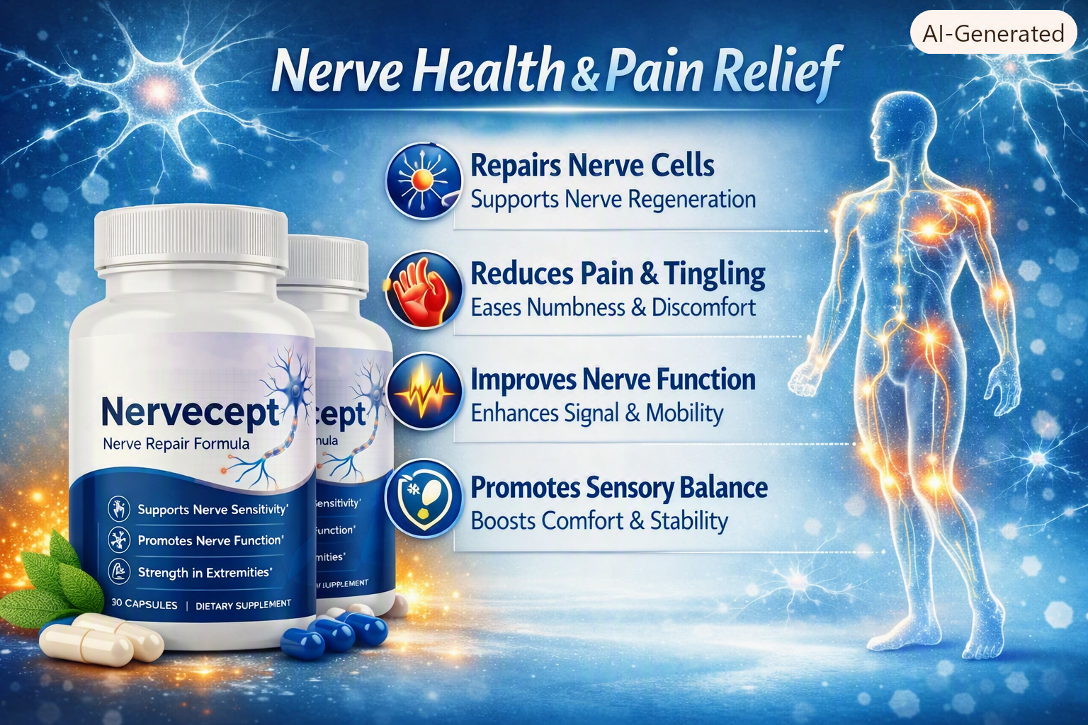 How Nervecept works to support nerve health